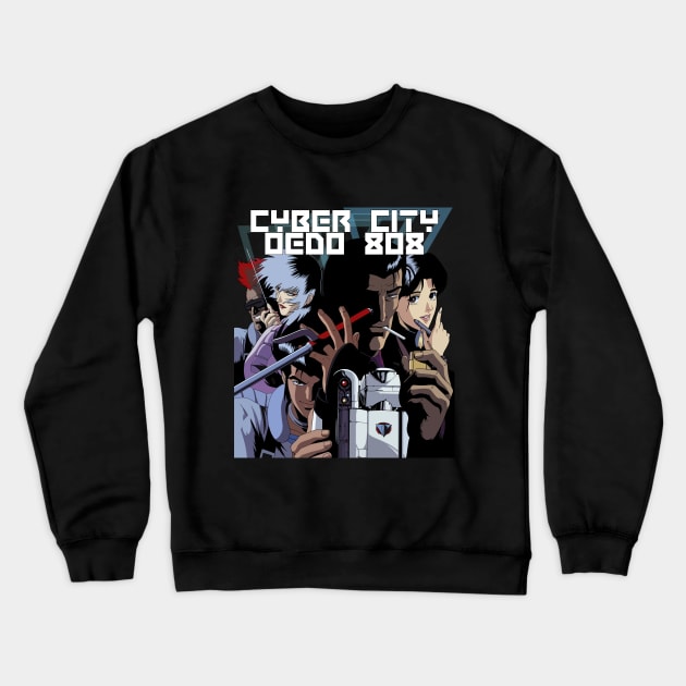 Cyber City Oedo Police Crewneck Sweatshirt by Breakpoint